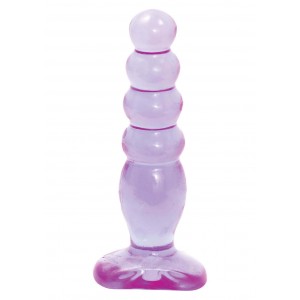 DILDO PLUG ANALE CRYSTAL JELLIES ANAL DELIGHT VIOLA