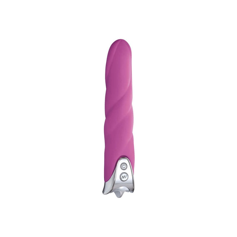 Vibratore di lusso Vibe Therapy Meridian Vibr Pink
