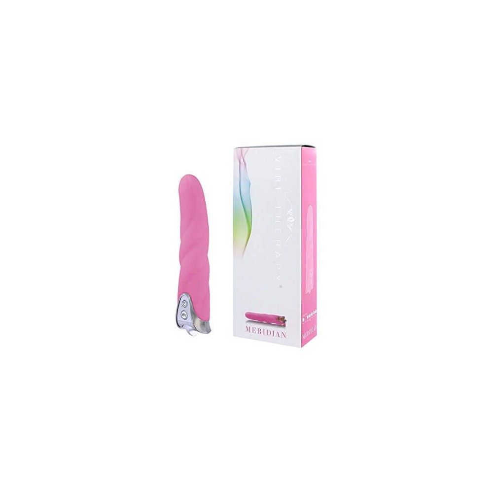 Vibratore di lusso Vibe Therapy Meridian Vibr Pink