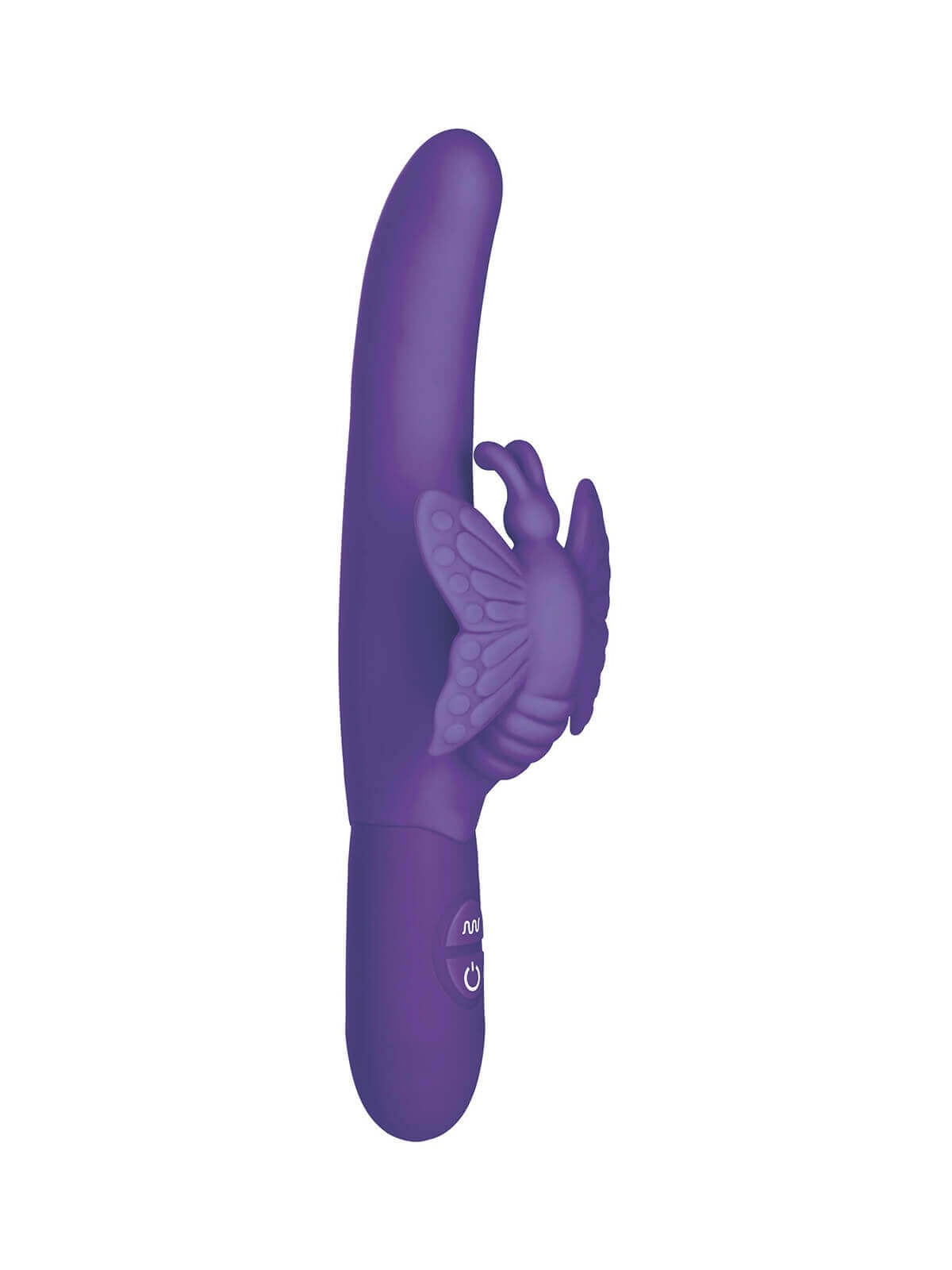VIBRATORE RABBIT VIOLA 10 FUNZ ONDEGGIAMENTO FARFALLA PURPLE