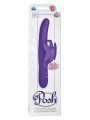 VIBRATORE RABBIT VIOLA 10 FUNZ ONDEGGIAMENTO FARFALLA PURPLE