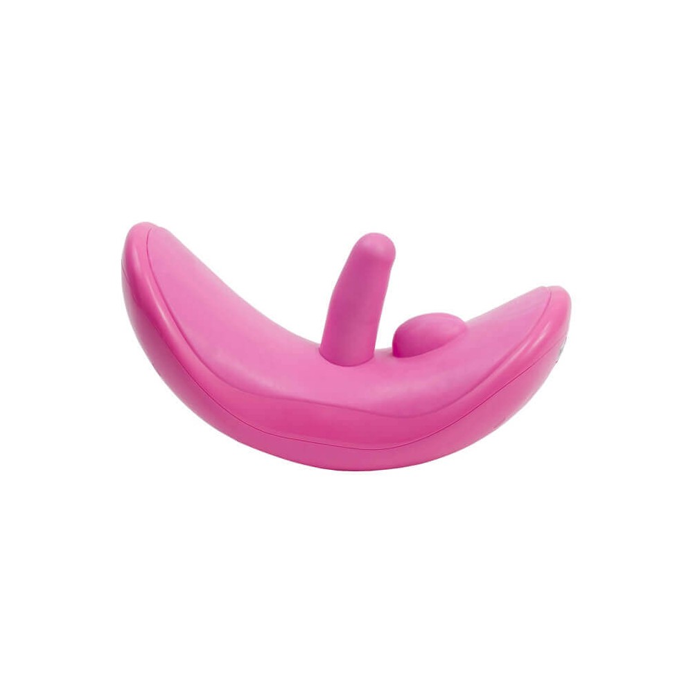 Dildo con dondolo IRIDE WITH DUAL BULLETS PINK