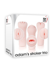 KIT MASTURBATORI STROKER TRIO FLESH