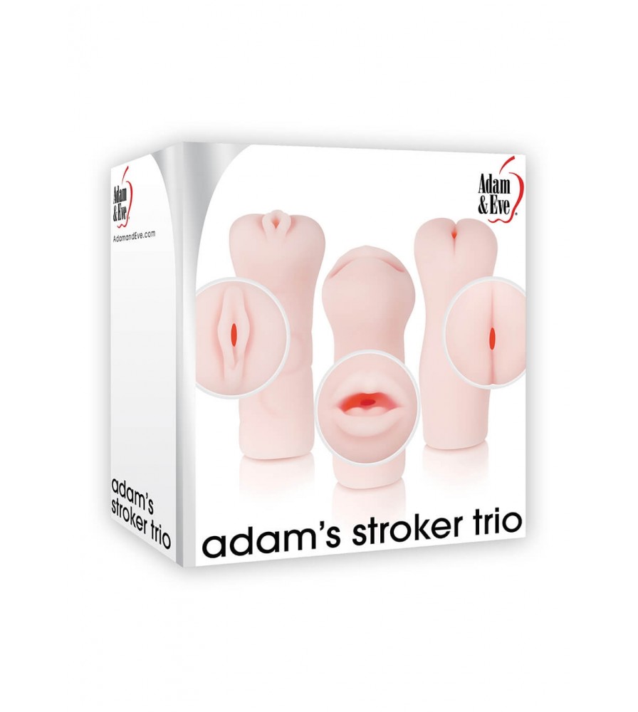 KIT MASTURBATORI STROKER TRIO FLESH