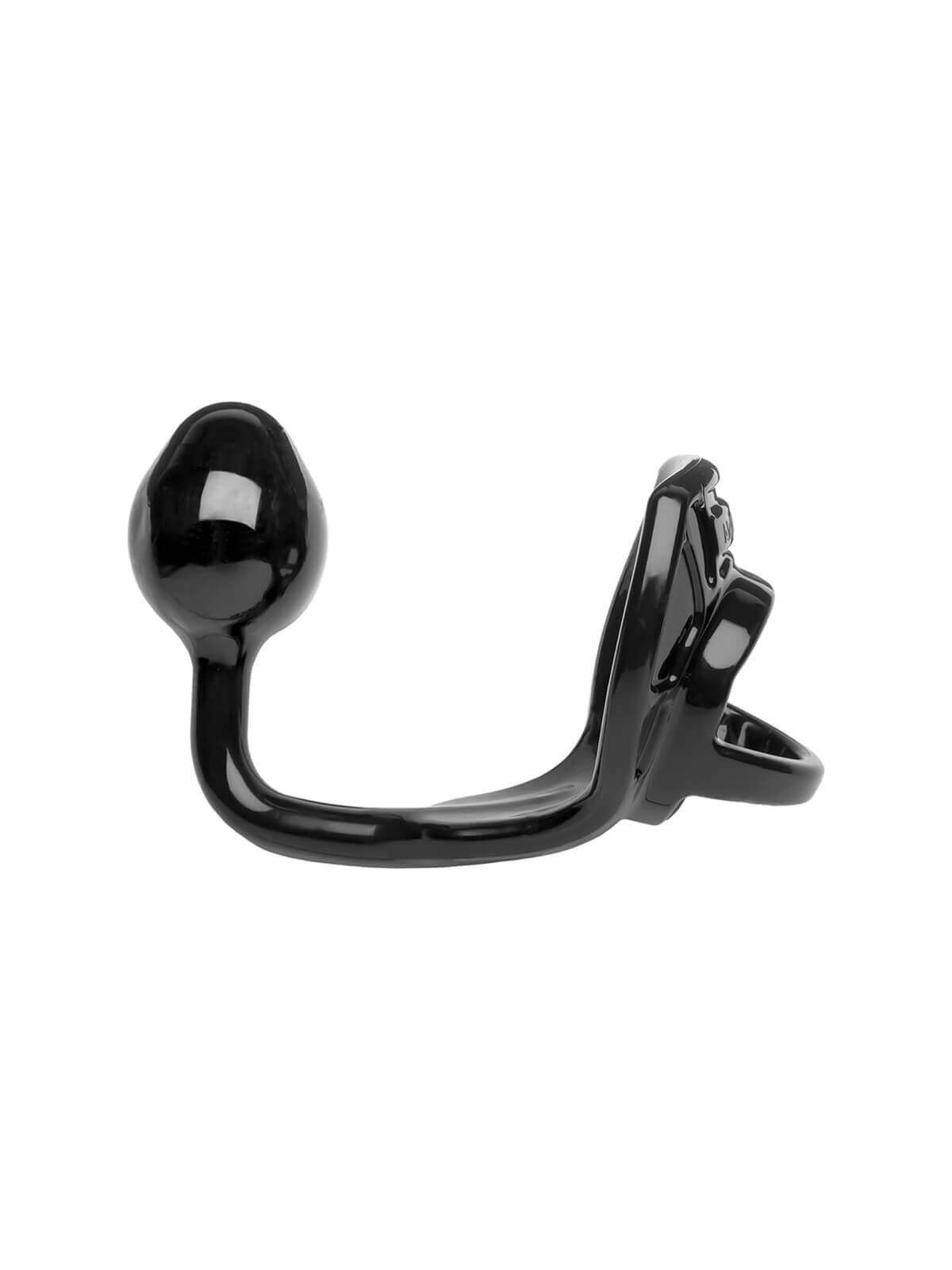 STIMOLATORE PROSTATA PLUG ANALE ARMOUR TUG LOCK BLACK