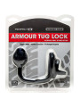 STIMOLATORE PROSTATA PLUG ANALE ARMOUR TUG LOCK BLACK