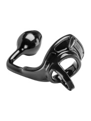 STIMOLATORE PROSTATA PLUG ANALE ARMOUR TUG LOCK BLACK