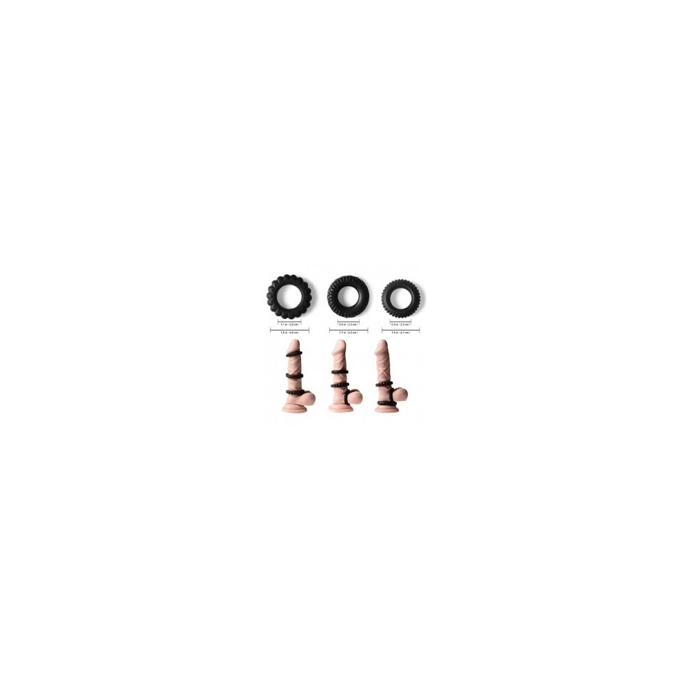 Kit anello Titan Cock Ring blu
