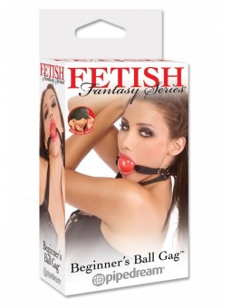 Ff Beginner's Ball Gag - Red
