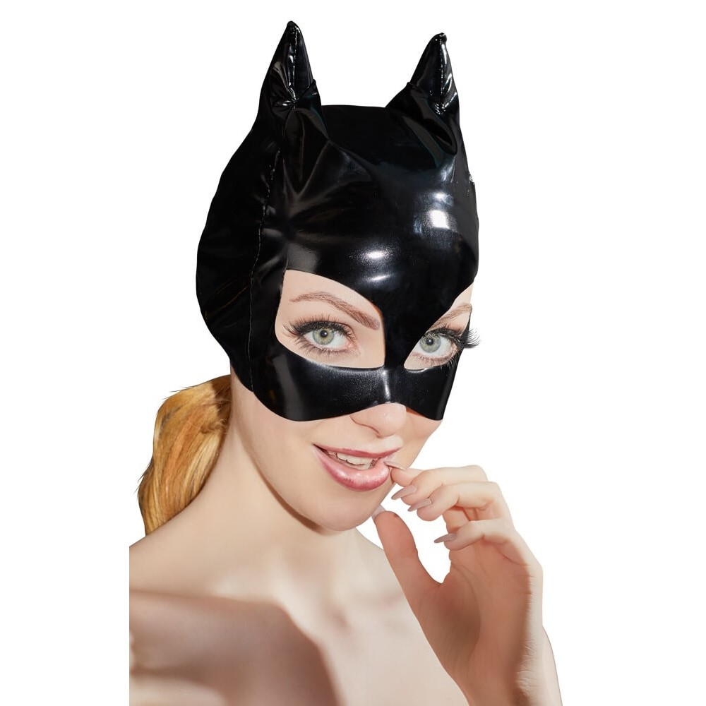 MASCHERA Faux Leather Fantasy Eye Mask Fantasy