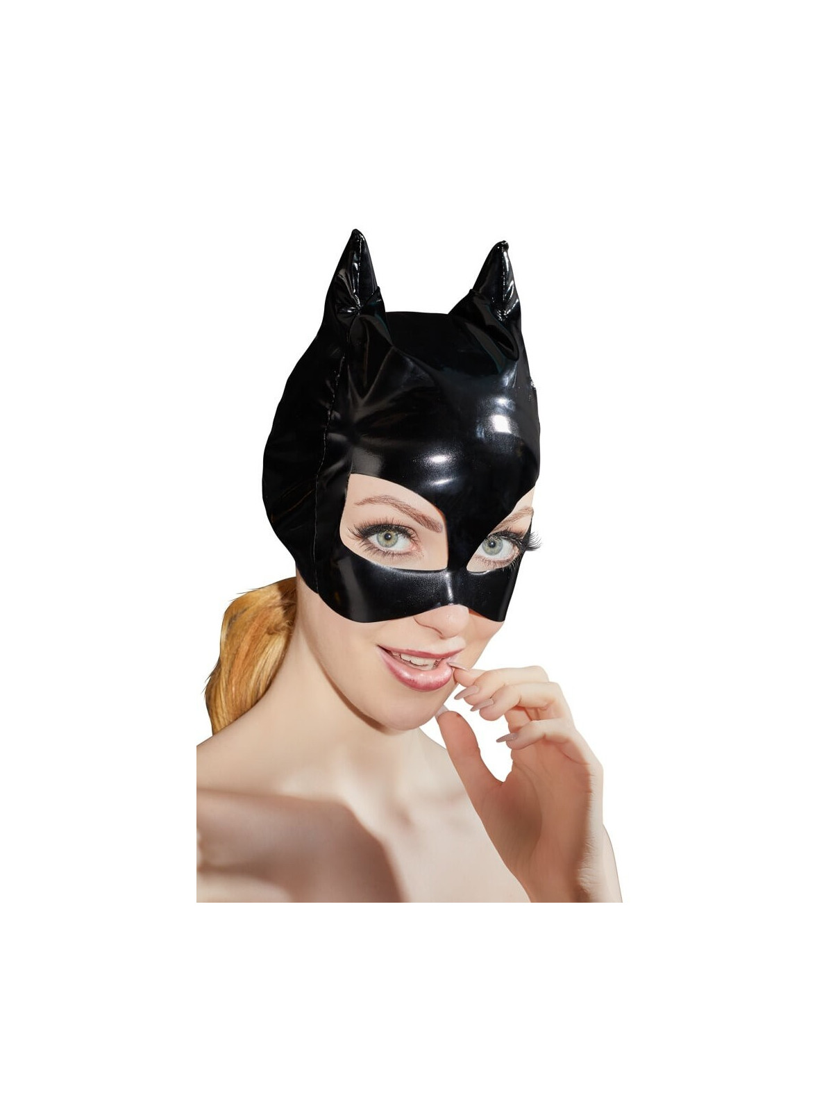 MASCHERA Faux Leather Fantasy Eye Mask Fantasy