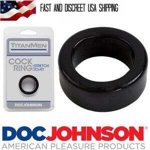 TITANMEN COCKRING BLACK 45 MM