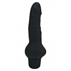 Vibratore Classic Smooth Nero e Carne