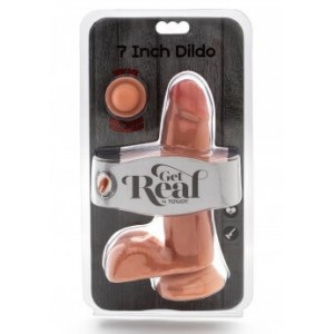 Dildo Realistico Dual Density Dildo7 Inch Balls
