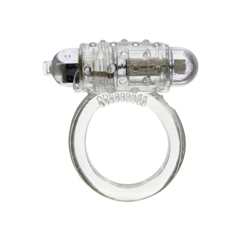 Anello vibrante bianco con set di 3 anelli bianco