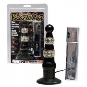 PLUG ANALE BLACK CAT DUAL...